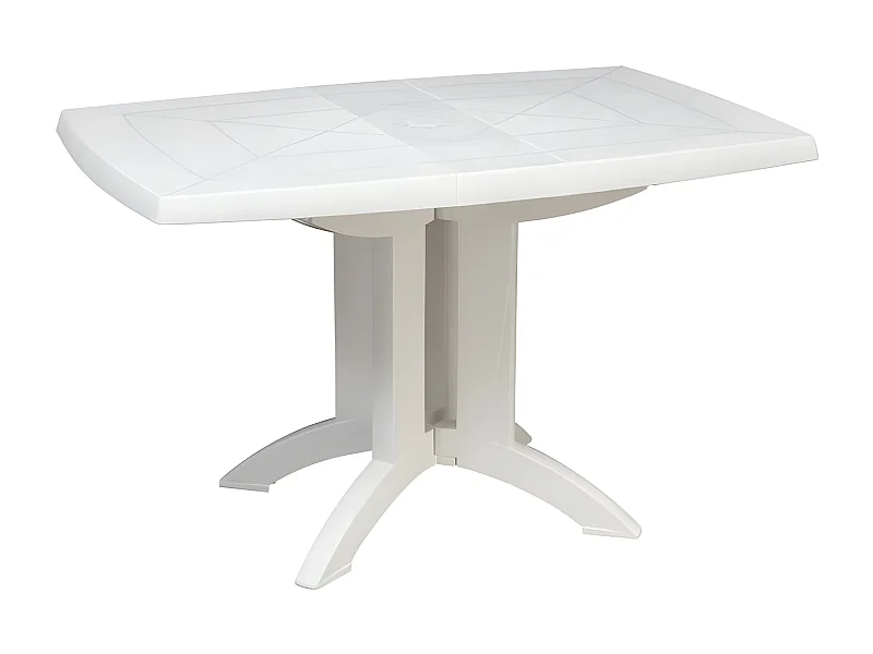 GROSFILLEX Table Vega 118x77 - Blanc