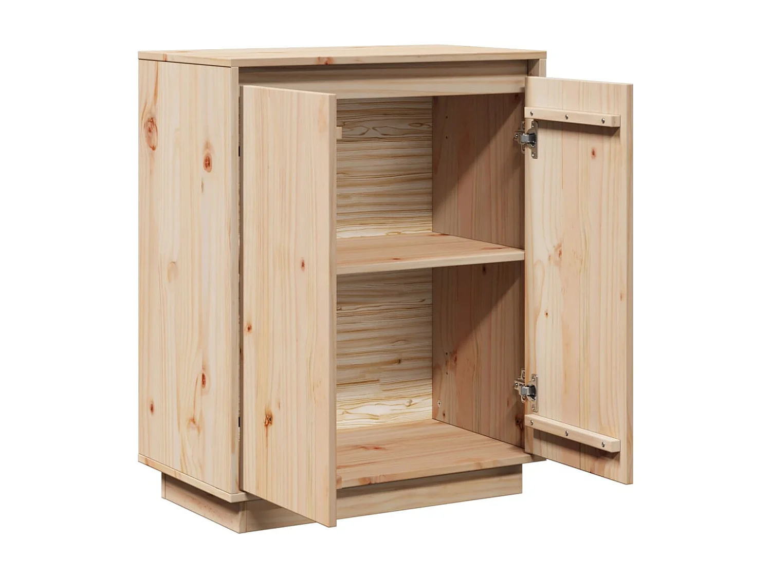 Dressoir 60x34x75 cm massief grenenhout
