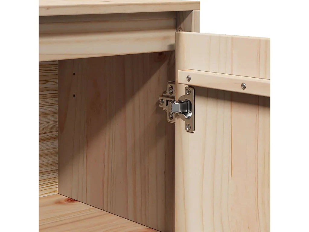 Dressoir 60x34x75 cm massief grenenhout