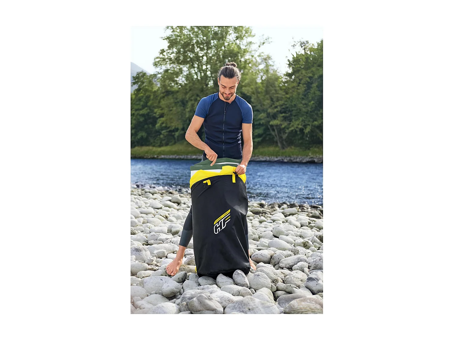 Planche Paddle Surf Gonflable Bestway Hydro-Force Kahawai 310x86x15 cm Pagaie, Pompe et Sac