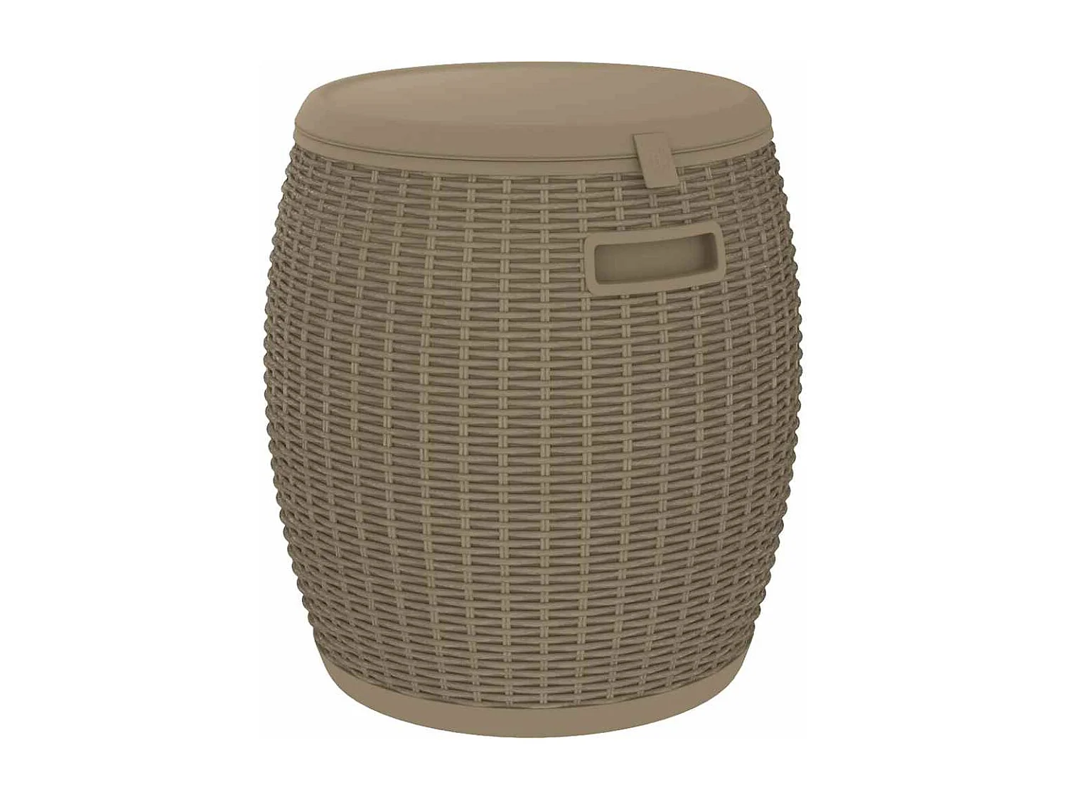 Contenitore da Giardino 4 in 1 Polipropilene Marrone Chiaro