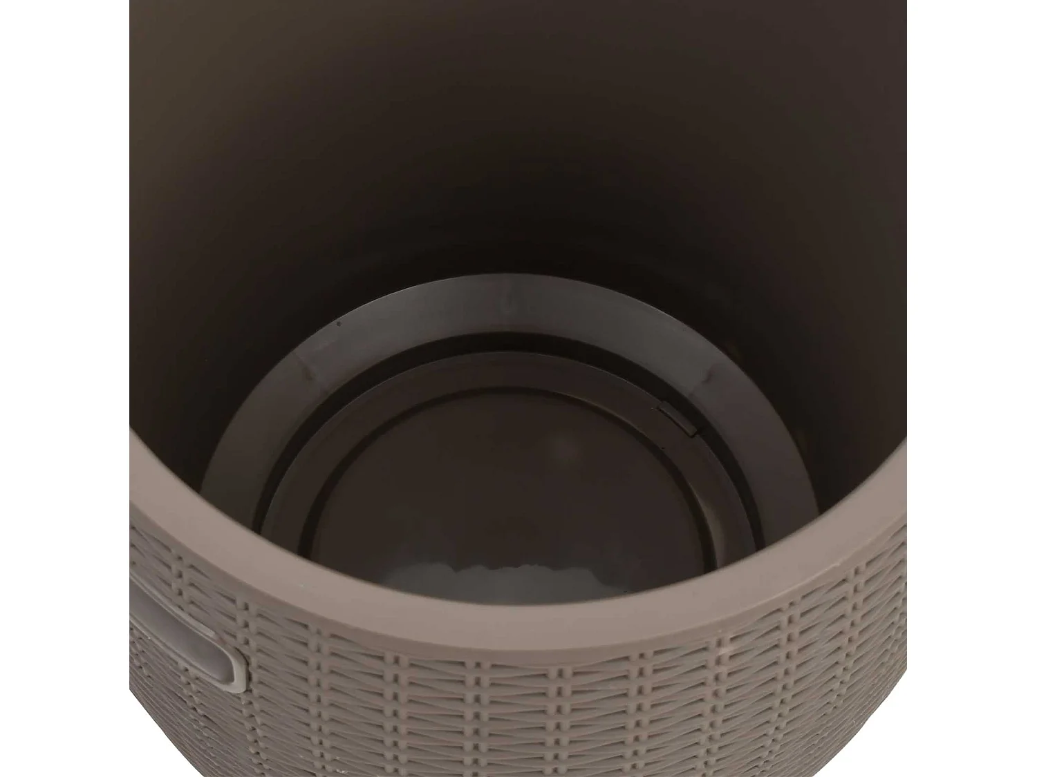 Boîte de rangement de jardin 4 en 1 marron clair polypropylène