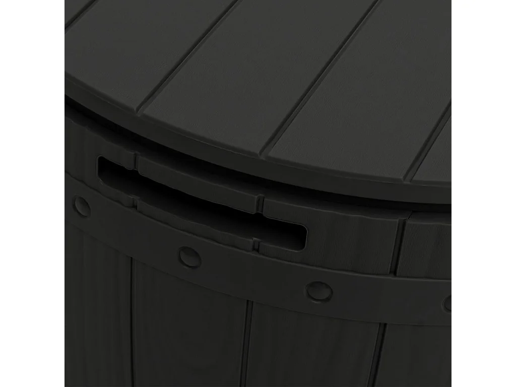 Tuinbox 3-in-1 polypropeen zwart