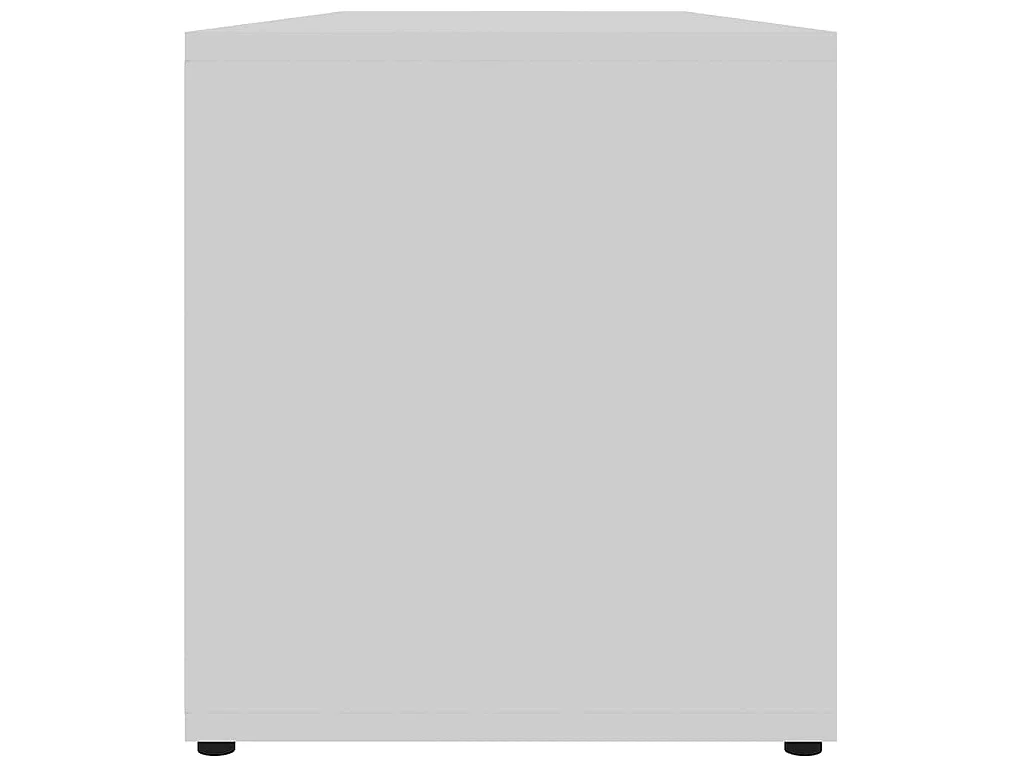 Meuble TV Blanc 120x34x37 cm Bois d'ingénierie