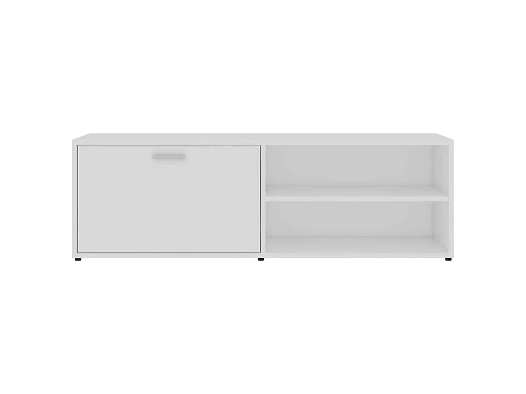 TV-Schrank Weiß 120x34x37 cm Holzwerkstoff