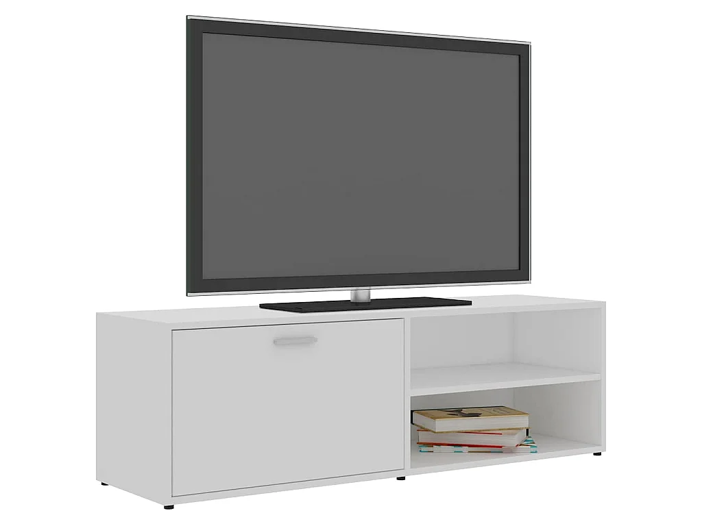 TV-Schrank Weiß 120x34x37 cm Holzwerkstoff