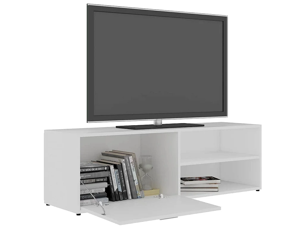 TV-Schrank Weiß 120x34x37 cm Holzwerkstoff