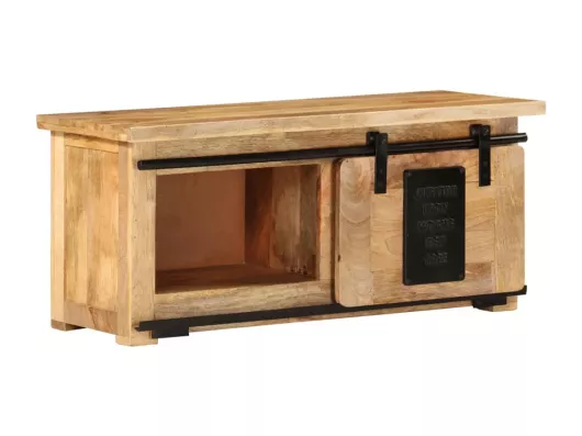 Kauf Unique TV-Schrank 90x35x40 cm Massivholz Mango