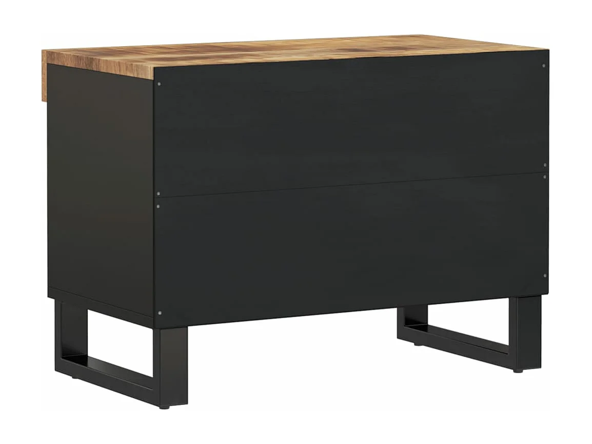 TV-Schrank 60x33x43,5 cm Massivholz Mango