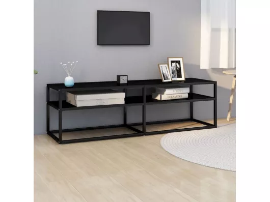 Kauf Unique TV-Schrank Schwarz 140x40x40,5 cm Hartglas