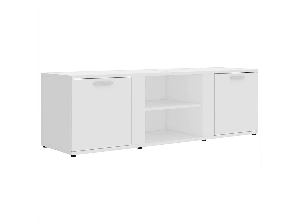 TV-Schrank Weiß 120x34x37 cm Holzwerkstoff