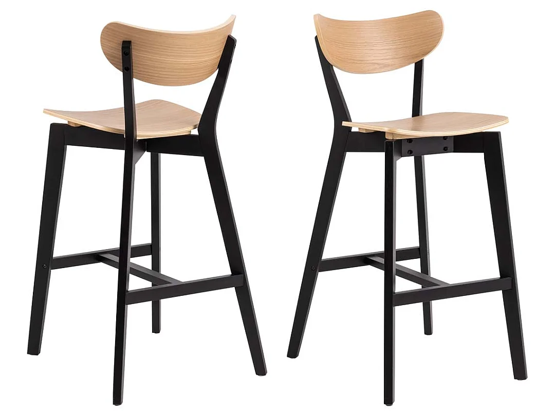 Taburete de bar Roxby natural.