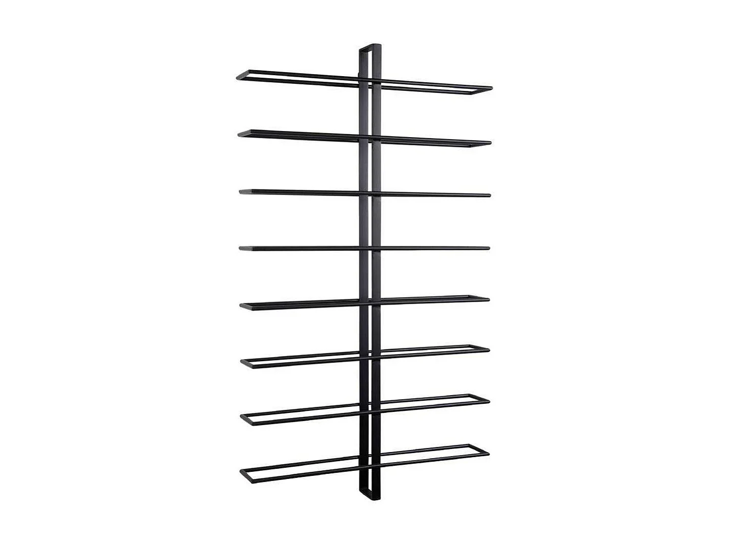 Porte bouteilles mural en métal Dual