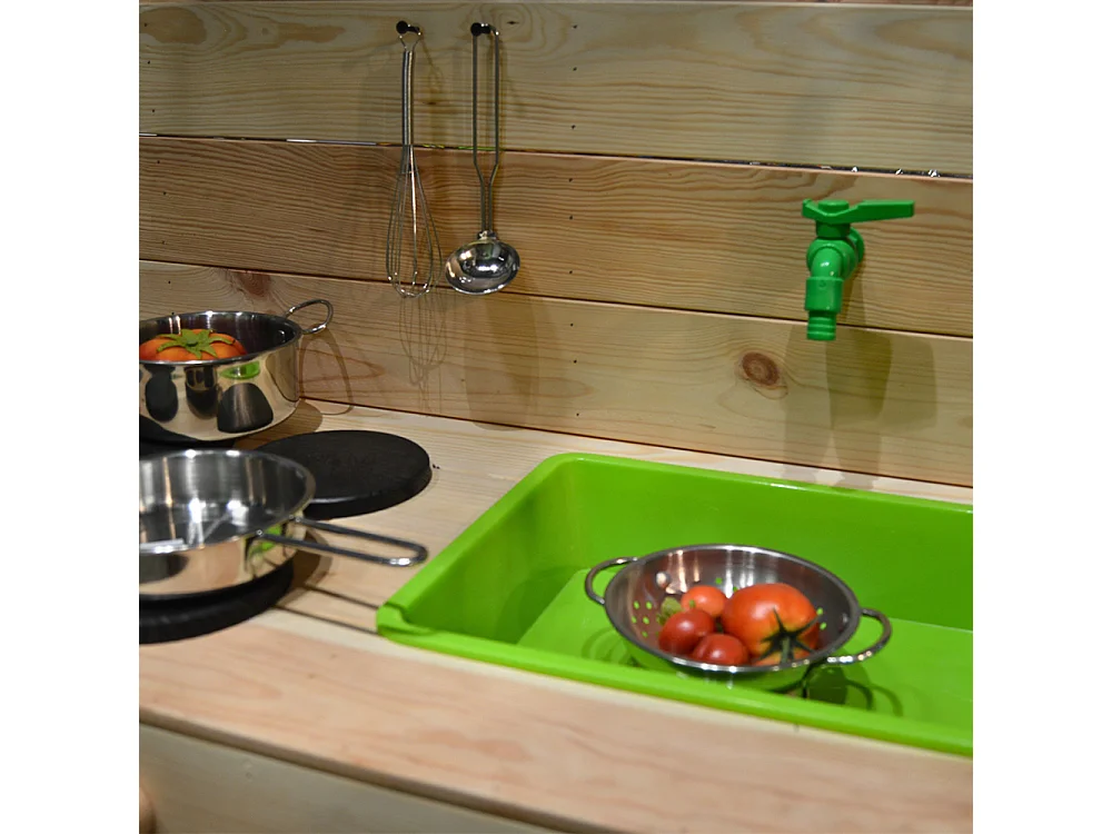 Cuisine d'été en bois pour enfants Cuisy