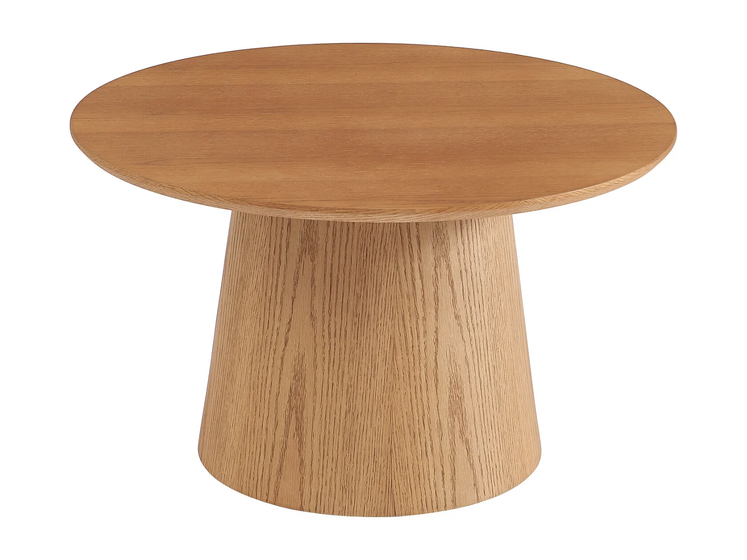 Uitschuifbare salontafeltjes met eikenfineer - Licht naturel - PIARI