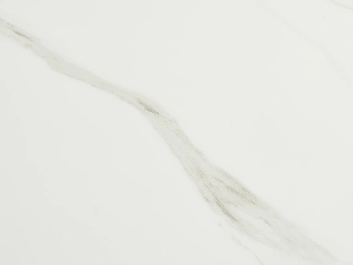 Table à manger extensible 6 à 10 personnes en céramique et métal - Effet marbre blanc et noir - MARVENA