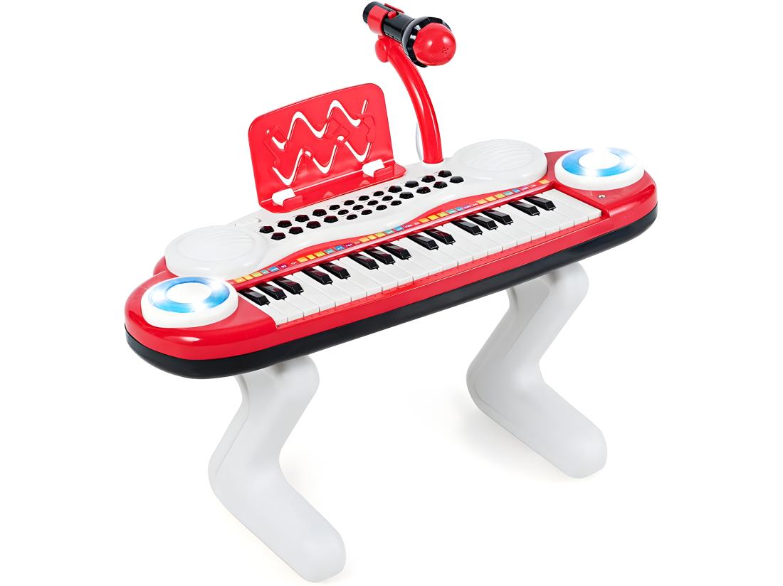 vente unique Clavier de piano electronique à 37 touches pour enfants jouet piano educatif portable