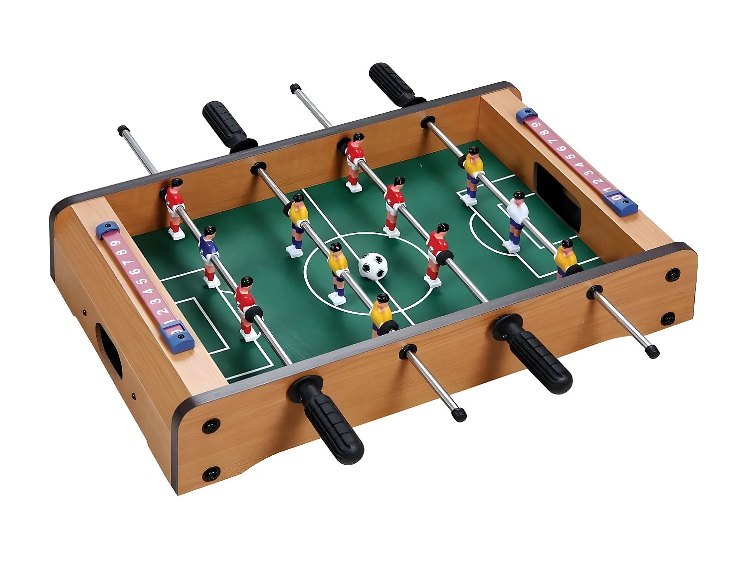 Mini Baby Foot "League" 51cm Naturel