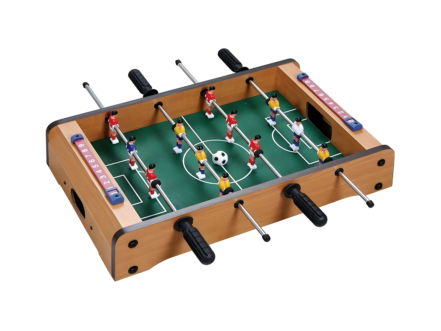 Mini Baby Foot "League" 51cm Naturel