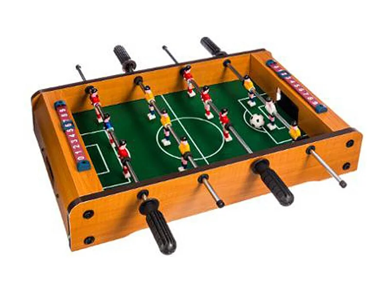 Mini Baby Foot "League" 51cm Naturel