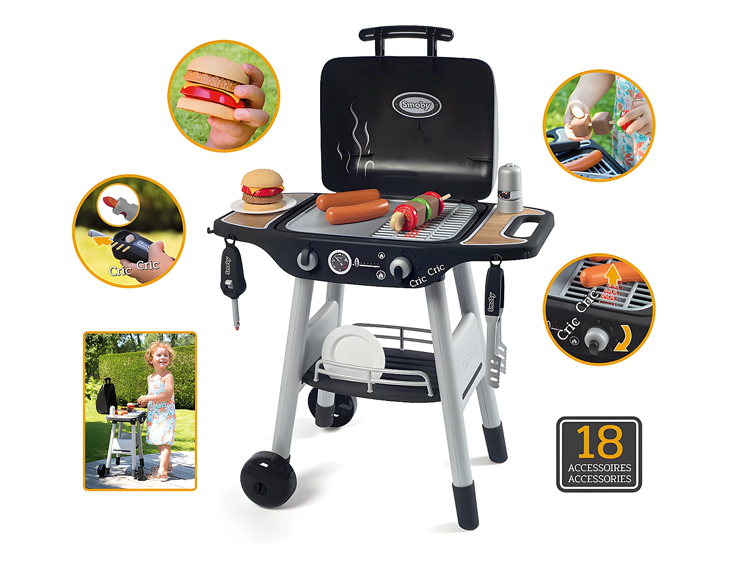 Barbecue / Plancha pour enfant - Smoby