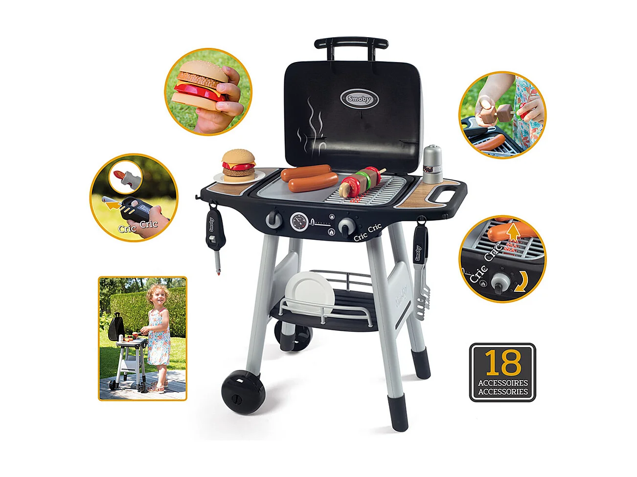 Barbecue / Plancha pour enfant - Smoby
