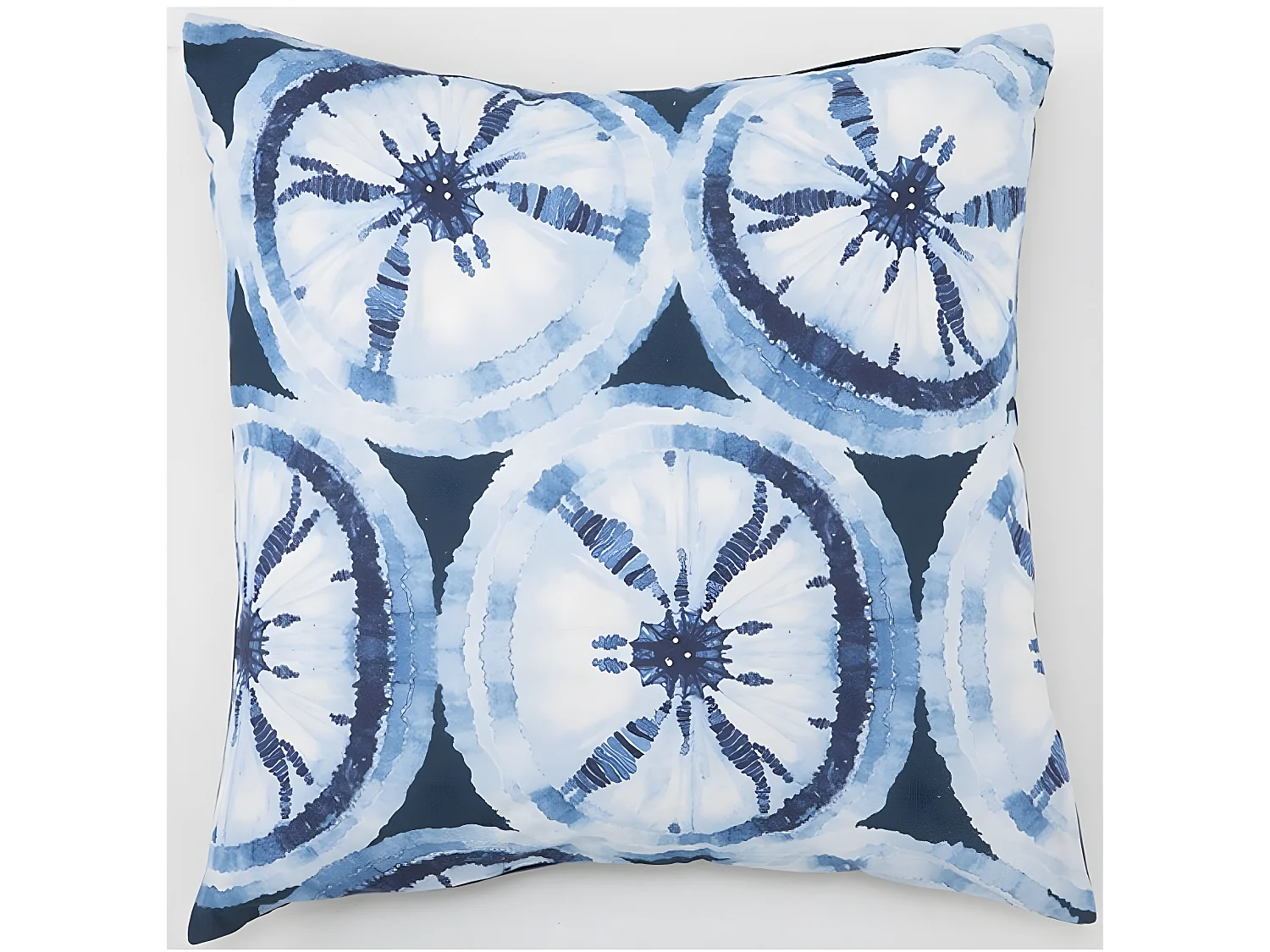 Funda de cojin Cuadrado Azul RT01 (45 x 45). Sin Relleno.