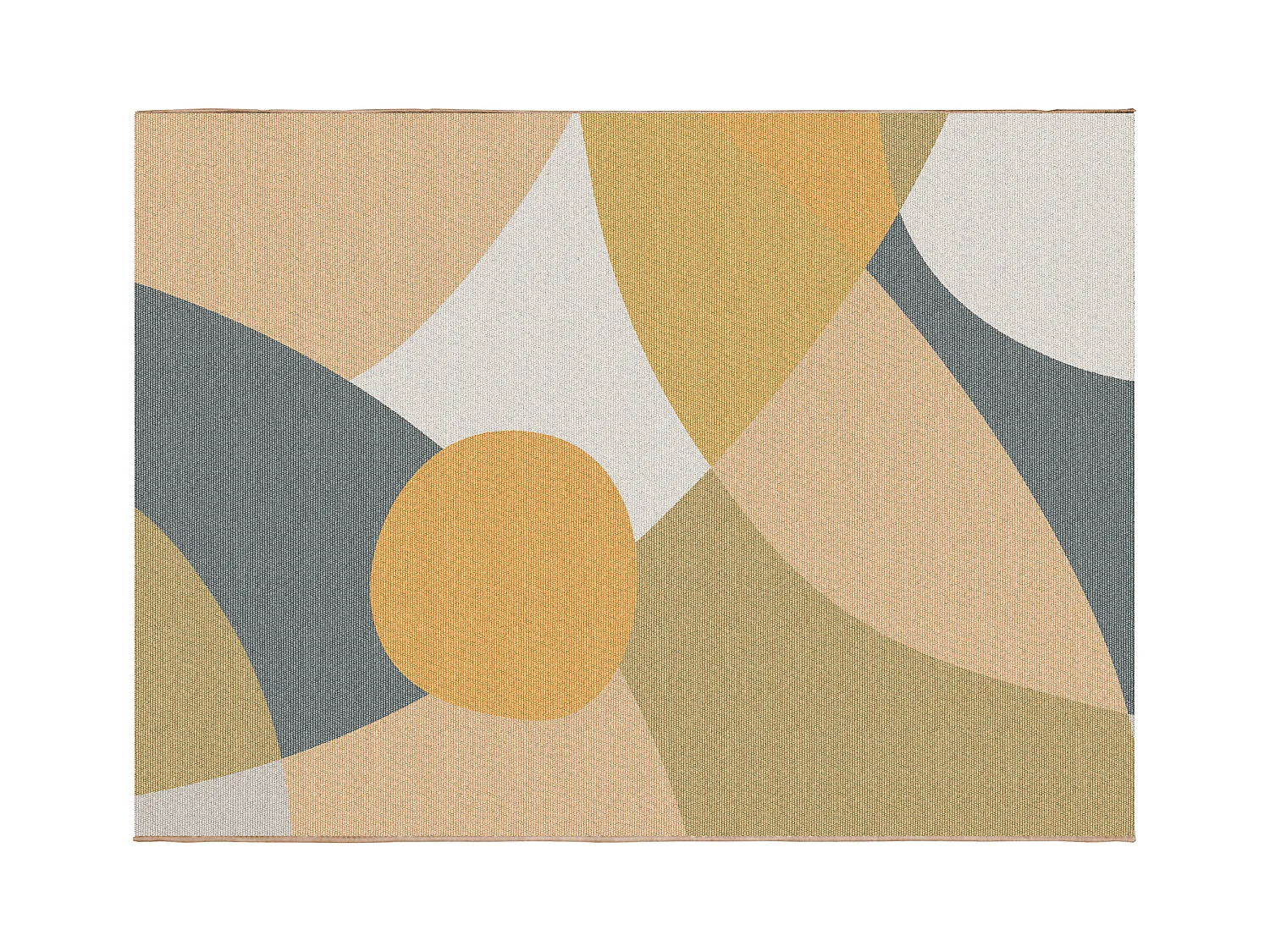 Tapis intérieur ou extérieur design à motifs abstraits - 150 x 200 cm - Multicolore - CREYSSE