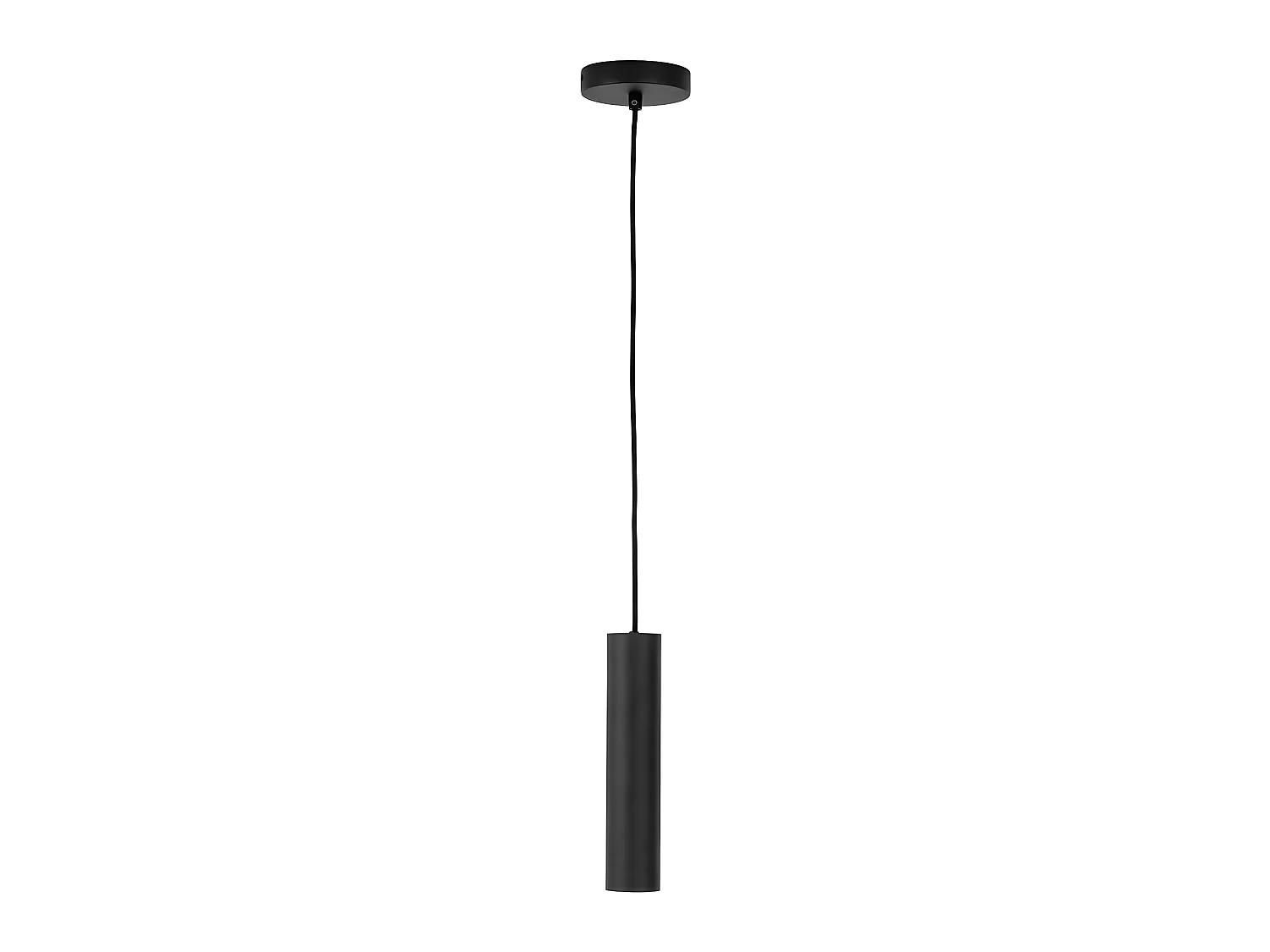 Lámpara colgante Paris Ø6cm color negro.