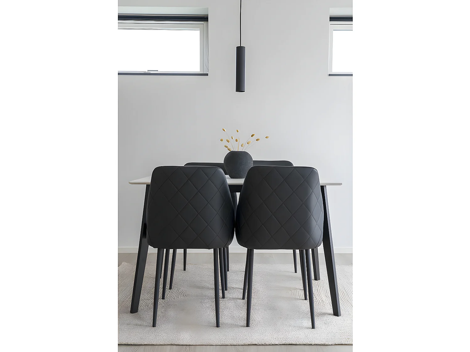 Paris lampe pendentif Ø6cm noir.