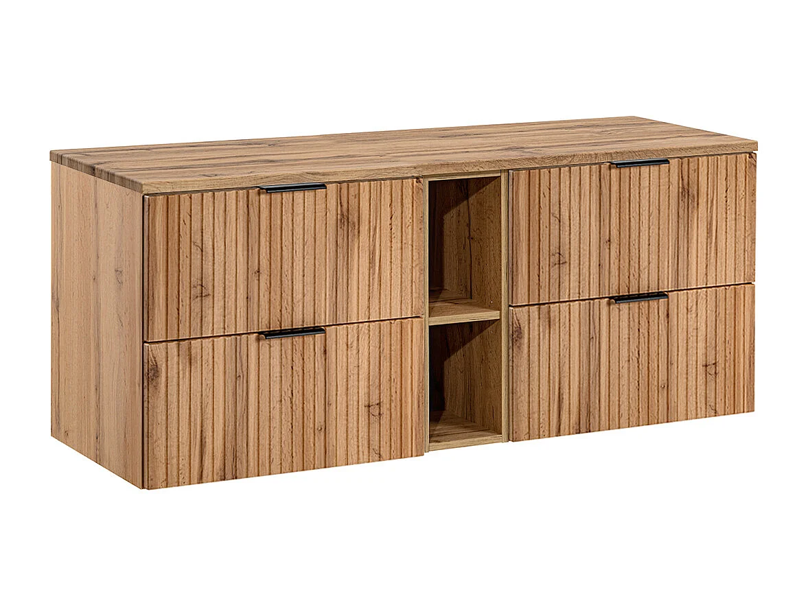 Onderkast 140cm 2 nissen Adriel Wood