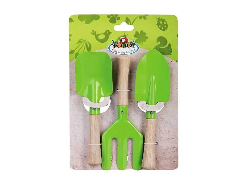 Gartengeräte-Set für Kinder (3-tlg)