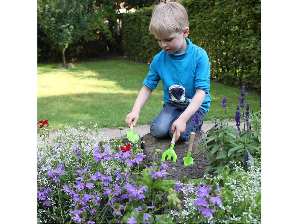 Set jardinage enfant 3 pièces Vert