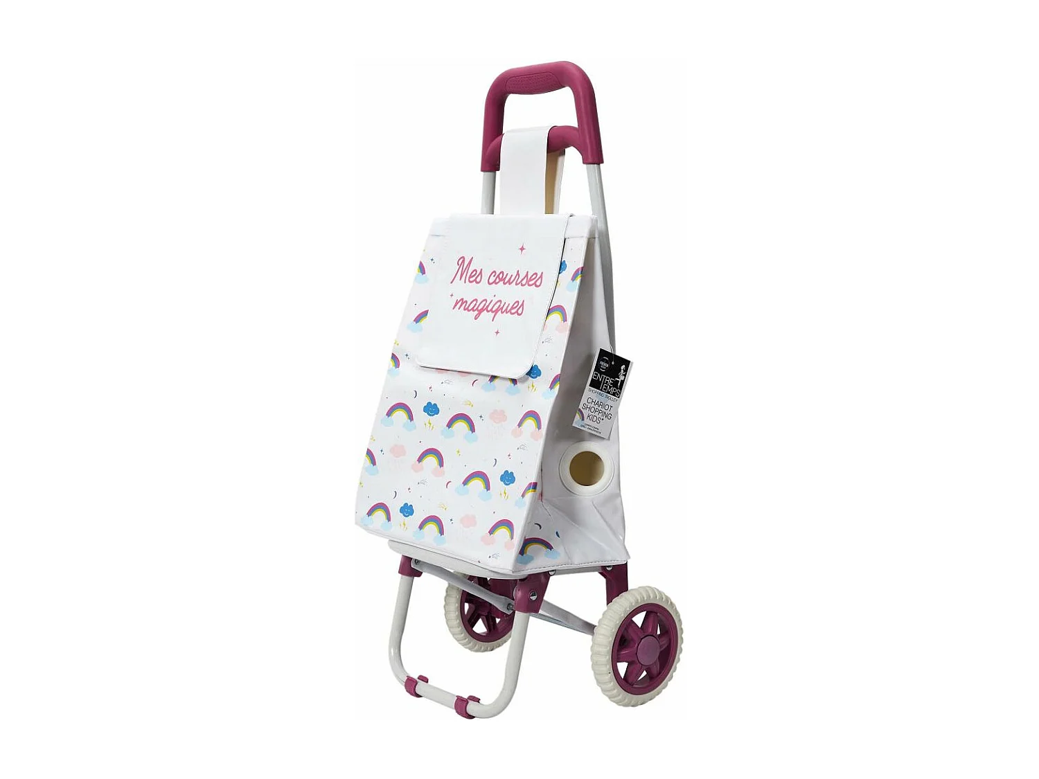 Chariot de courses pour enfants à motifs Motifs nuages