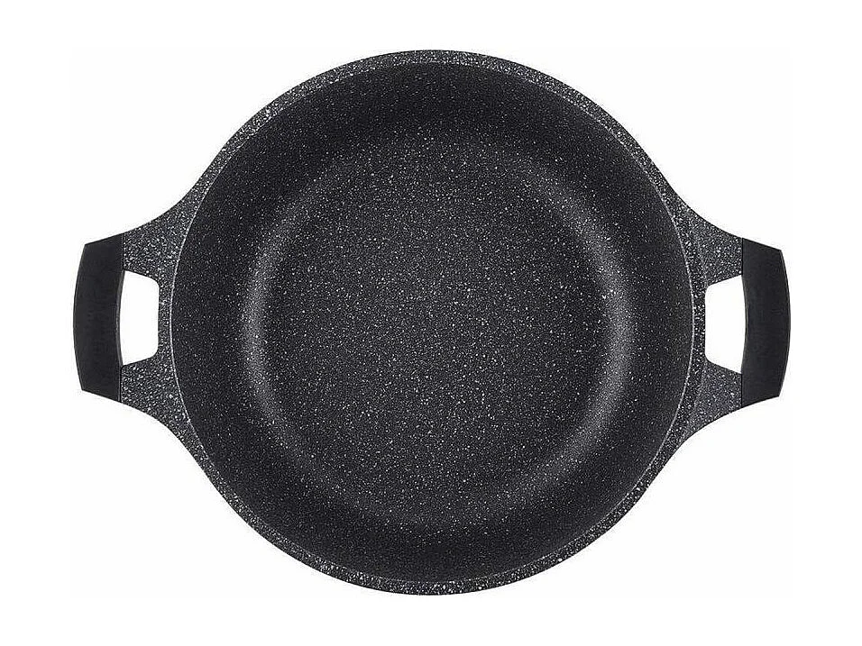 Royalty Line RL-BS24M Casserole profonde en revêtement de marbre 24cm