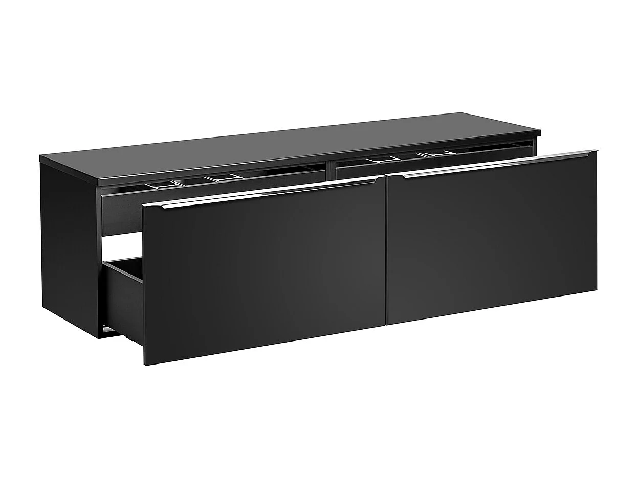Meuble sous-vasque 160cm Éros Noir