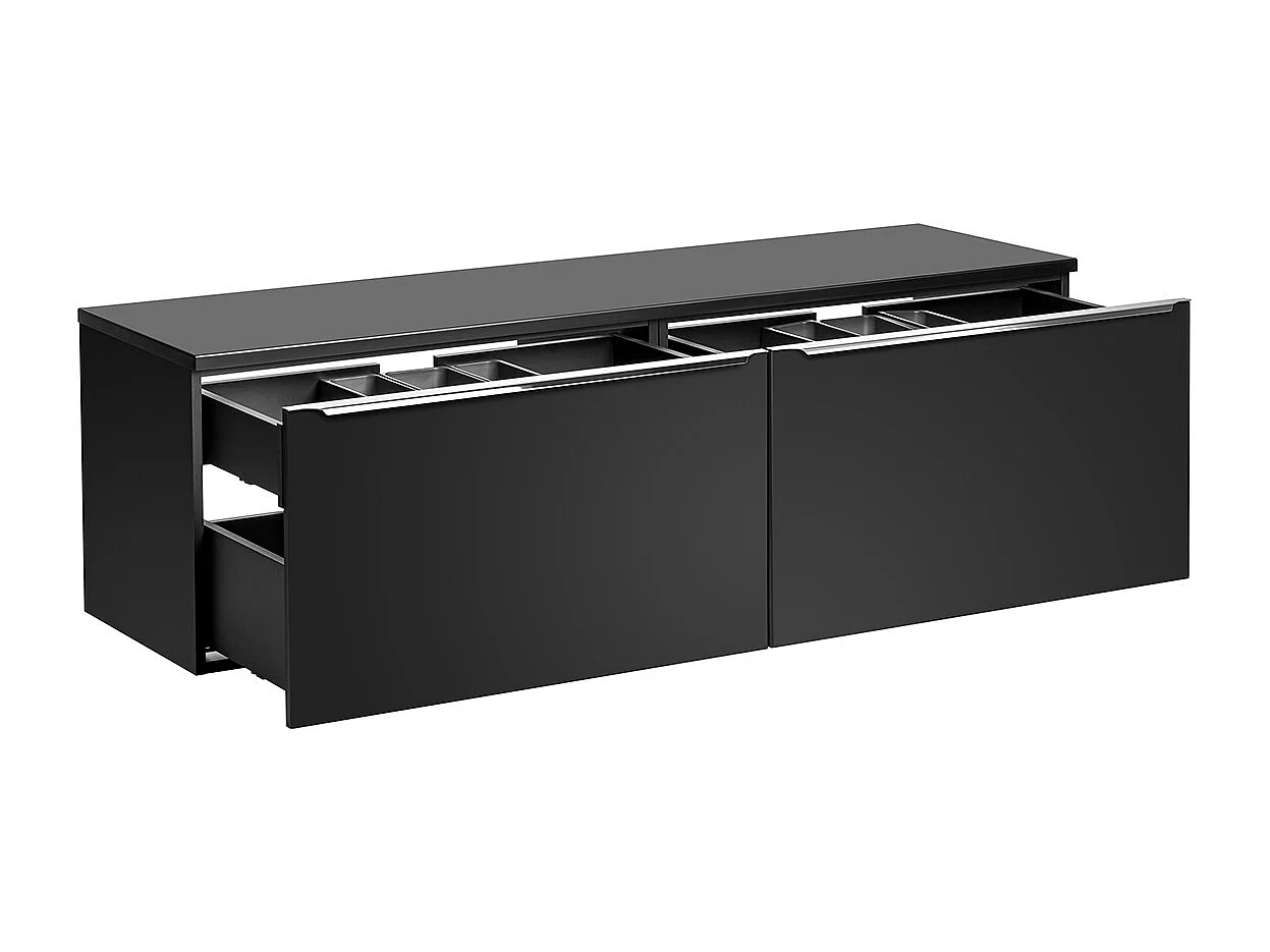 Meuble sous-vasque 160cm Éros Noir