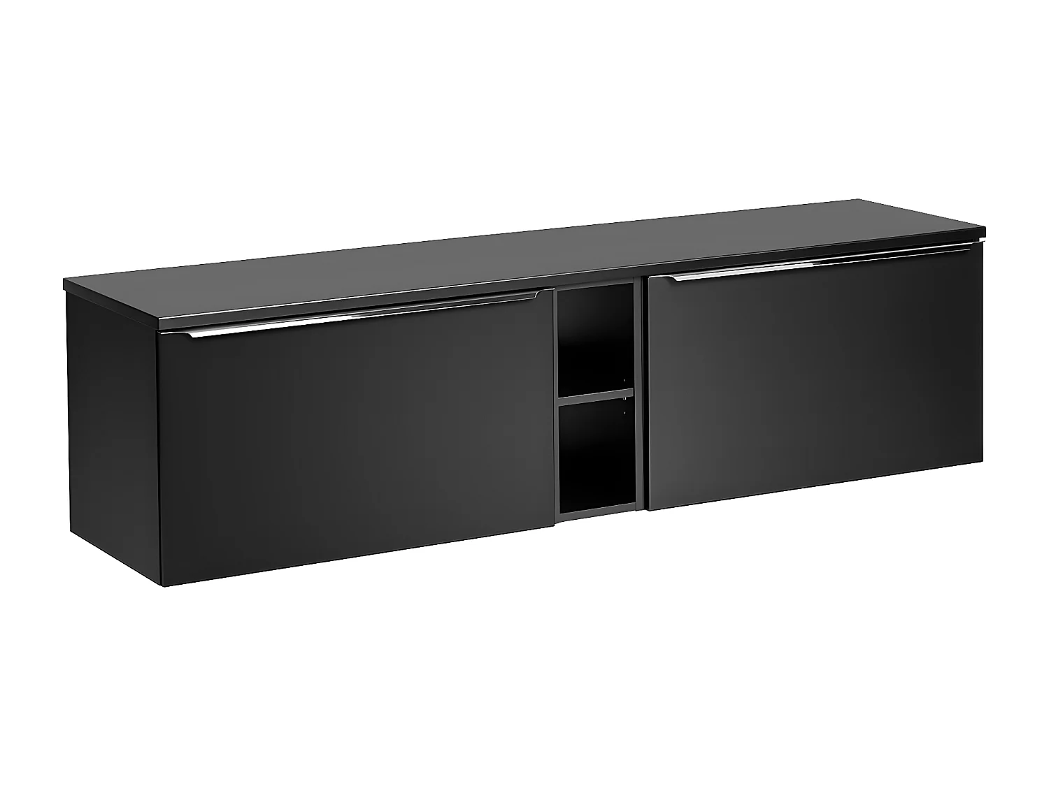 Mobile bagno senza lavabo Éros nero 180cm