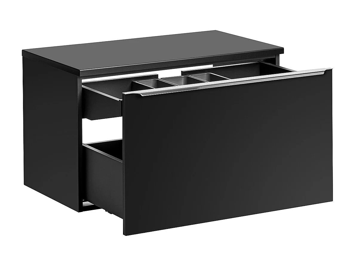 Éros Svart 80cm underskåp