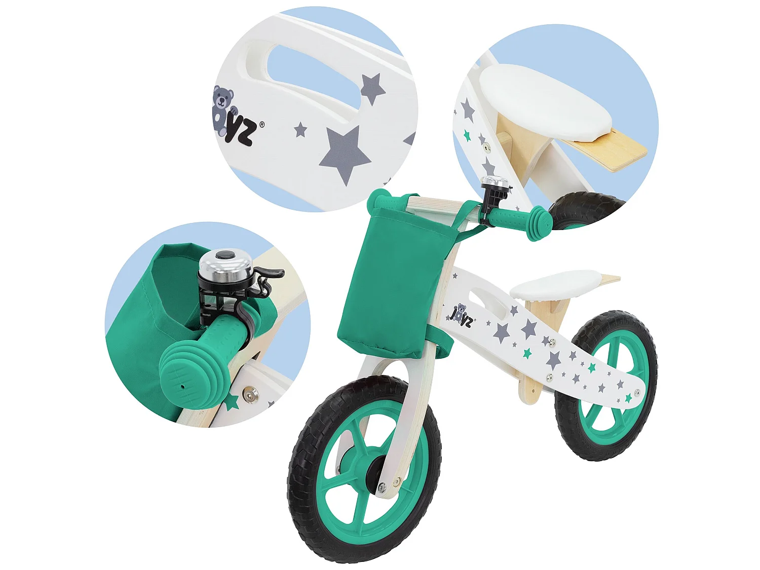 Rueda Corredera Rueda de Aprendizaje Rueda Corredera Infantil de Madera Rueda Co