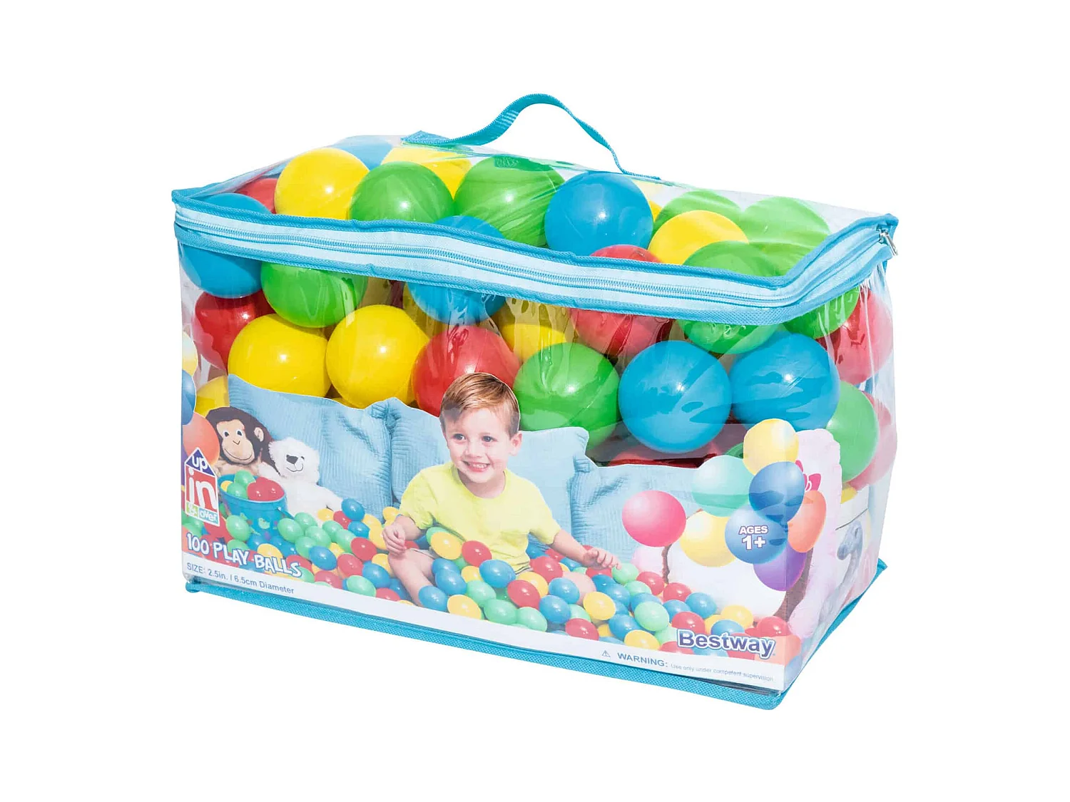 Sac à Balles de Couleurs pour Piscine à Boules Gonflable Bestway