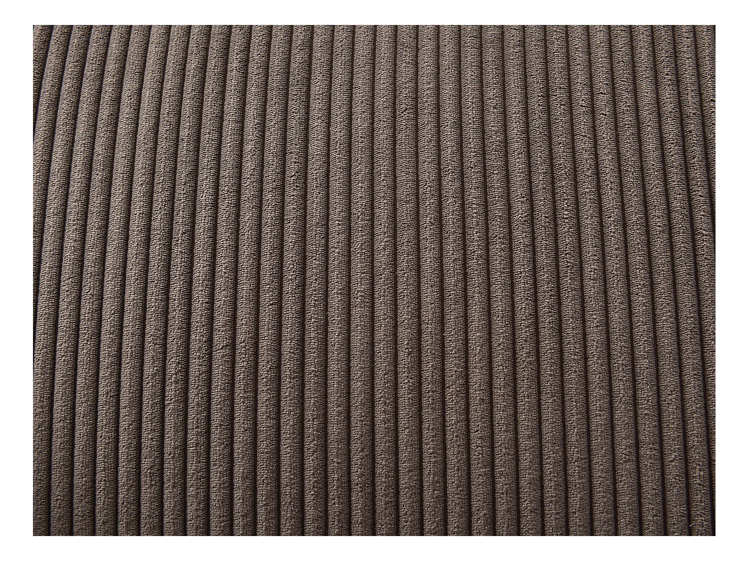 Sofá cama de 3 plazas de terciopelo marrón SEKOTA