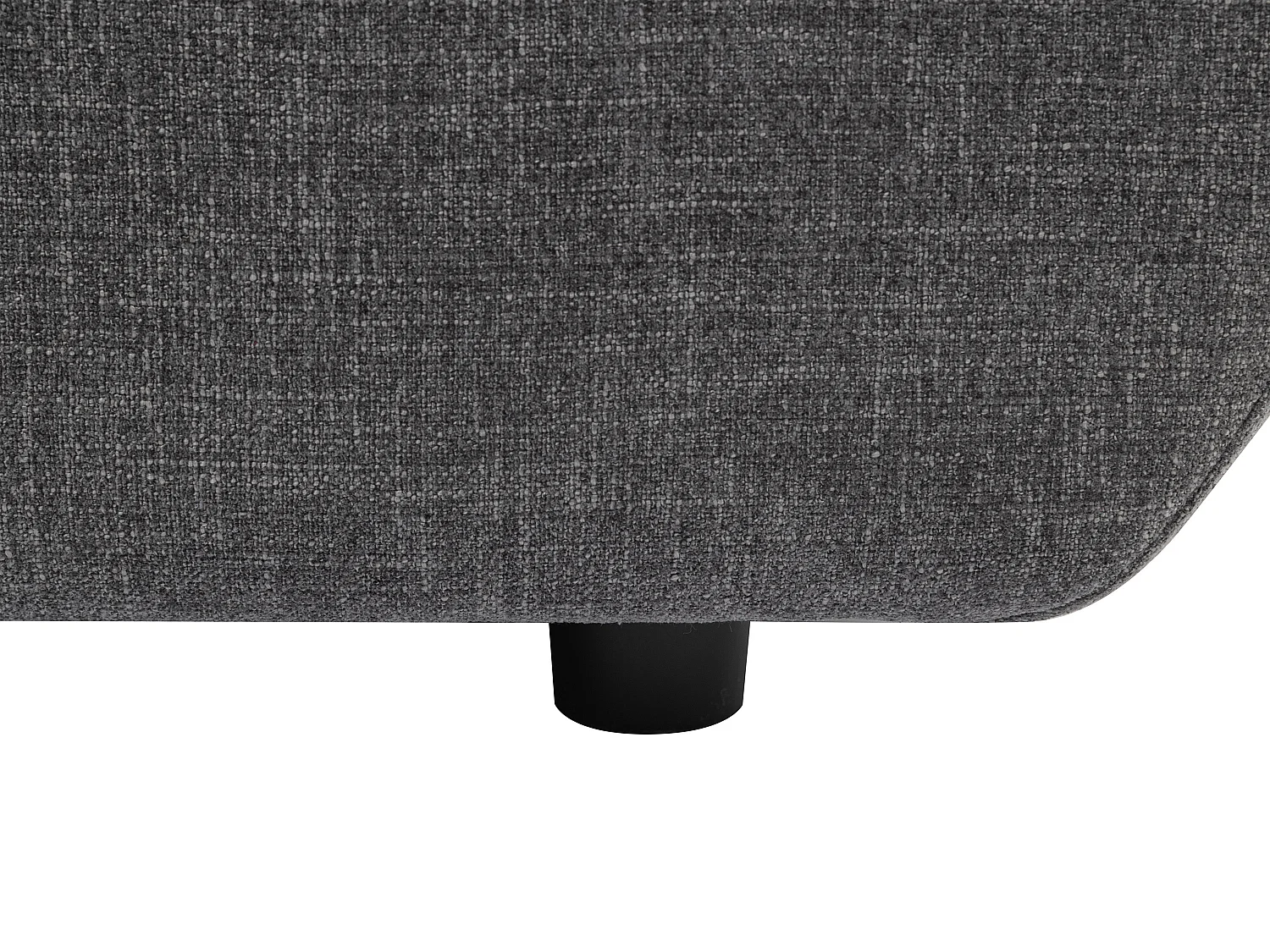 3-sits soffa i grå antracitmelerad tyg NARANGO