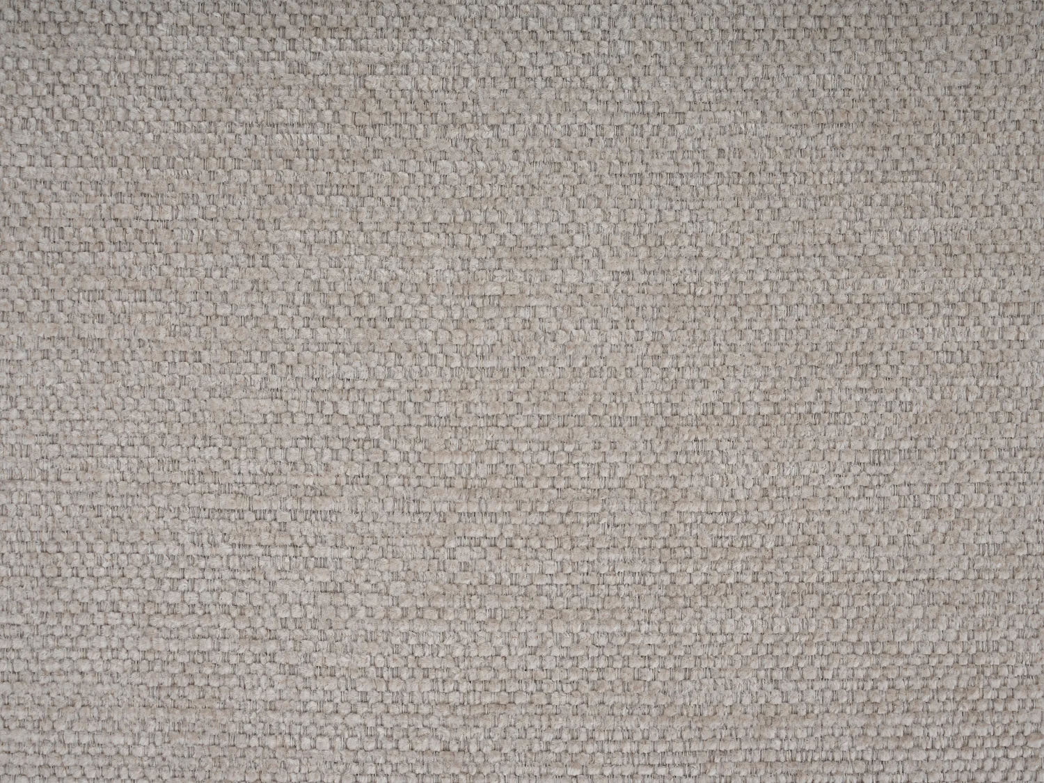 Eckrelaxsofa elektrisch - Ecke rechts - mit ausziehbarer Sitzfläche - Stoff - Beige - MONISO