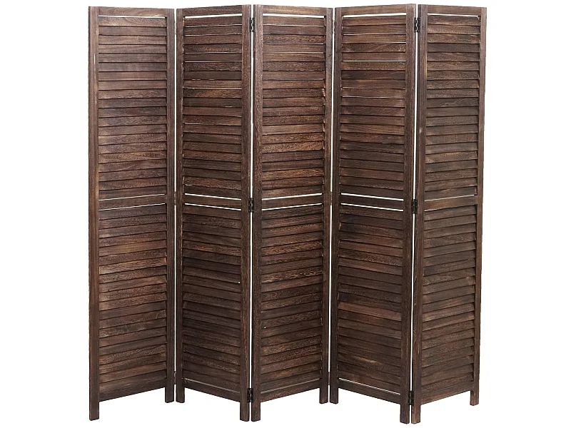 Paravent MCW-C30,  brun