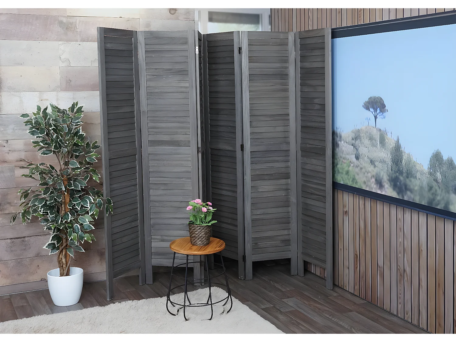 Pantalla MCW-G30,  gris-marrón