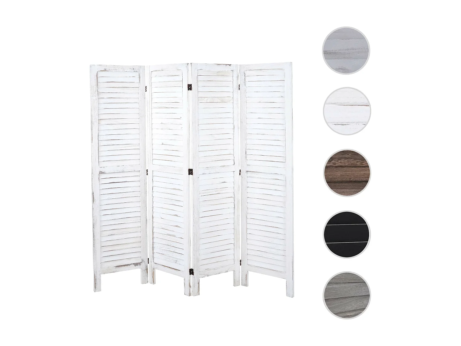 Paravent MCW-G30,  blanc