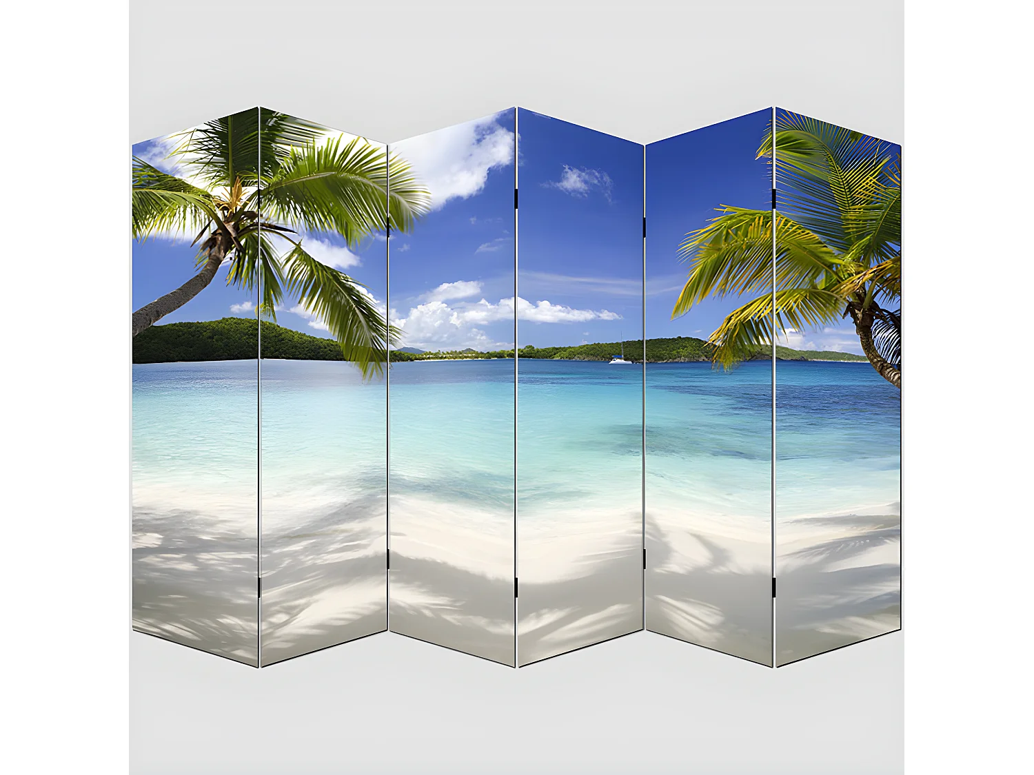 Fotopartition Bagheria,  180x240cm, strand