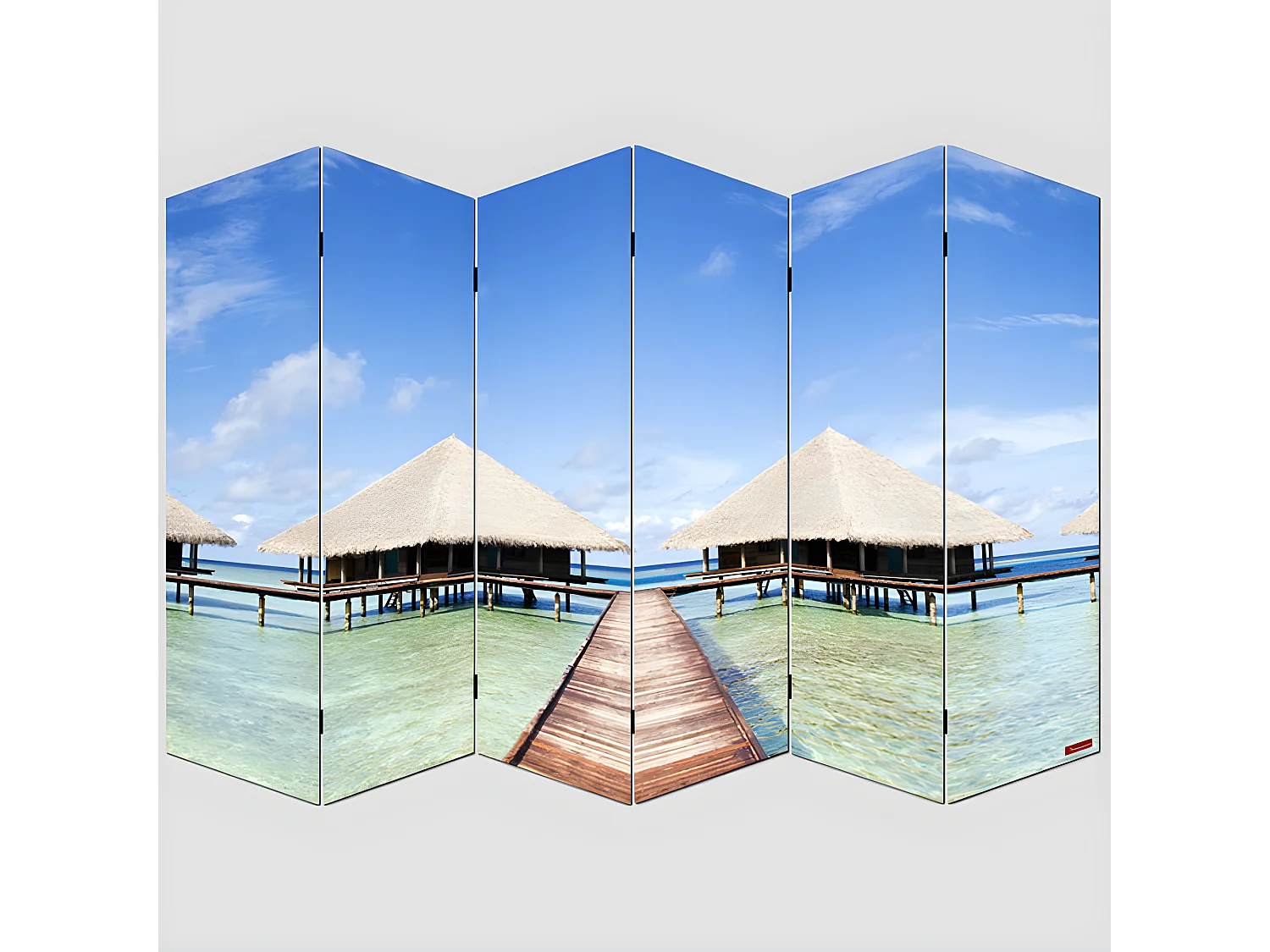 Fotopartition Bagheria,  180x240cm, strand