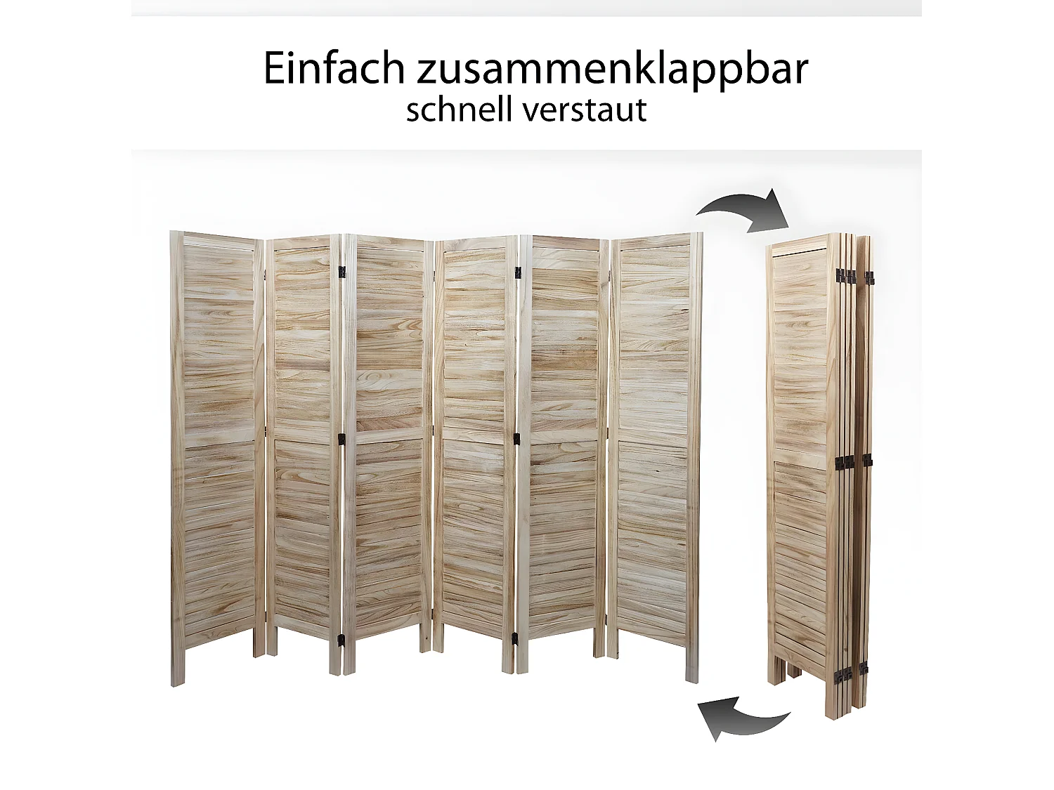 Paravent MCW-G30,  wit